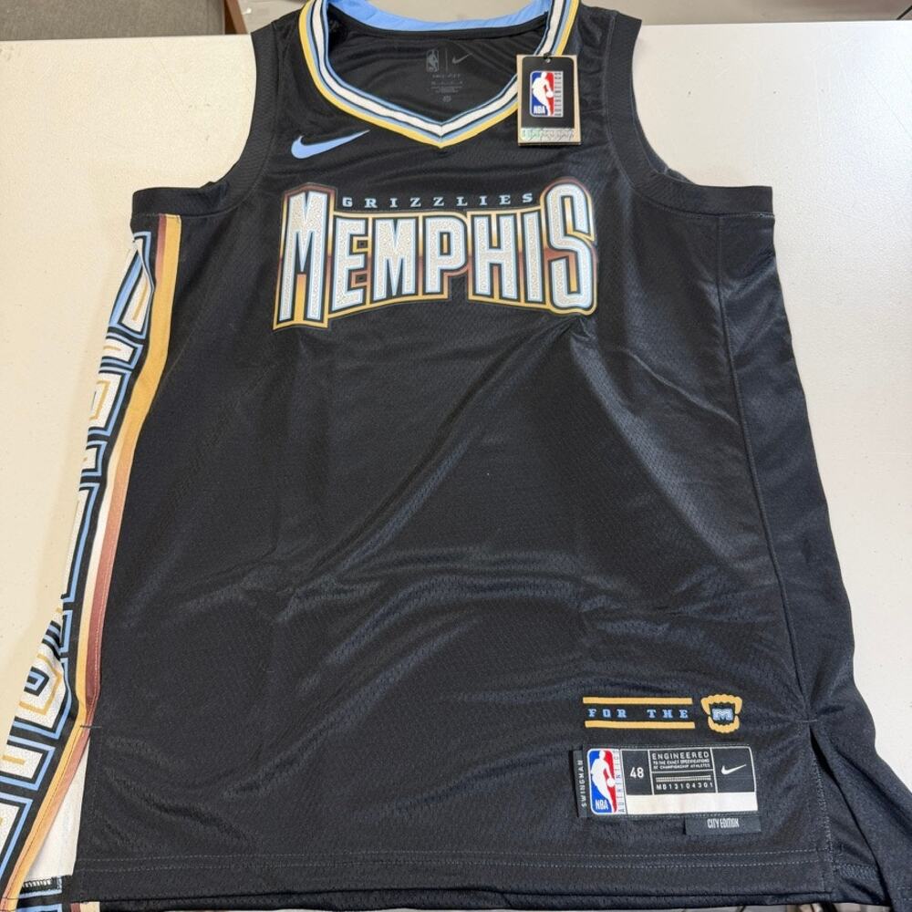 Memphis Grizzlies Nike Authentics Swingman City Edition Team Jersey 48 Large NWT